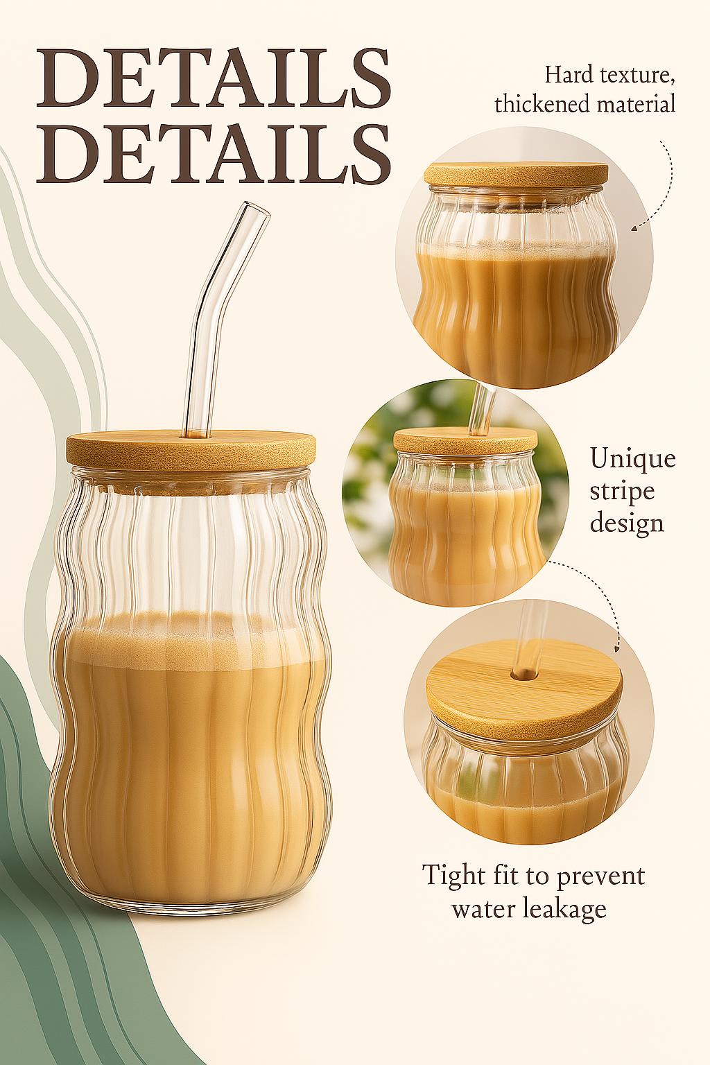 Simple Wave Shape Tumbler